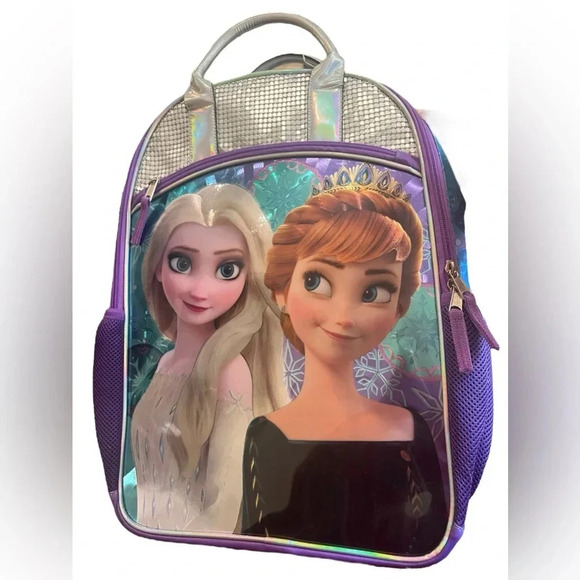 NWOT Frozen Elsa and Anna backpack - Picture 1 of 6